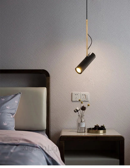 Nordic Glow: Minimalist LED Spotlights Chandelier