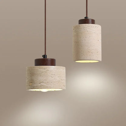 Travertine Stone Pendant
