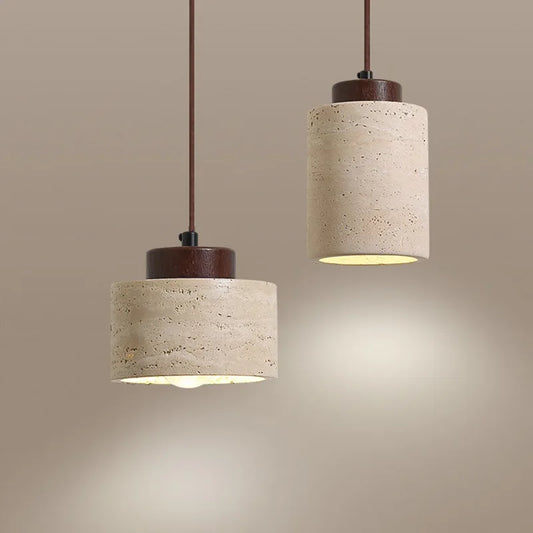 Travertine Stone Pendant