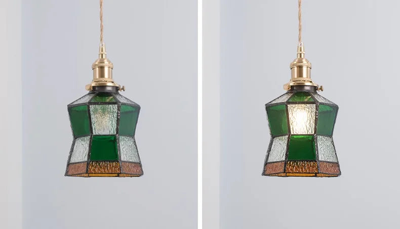 IWHD Nordic Glass LED Pendant Lights Fixtures