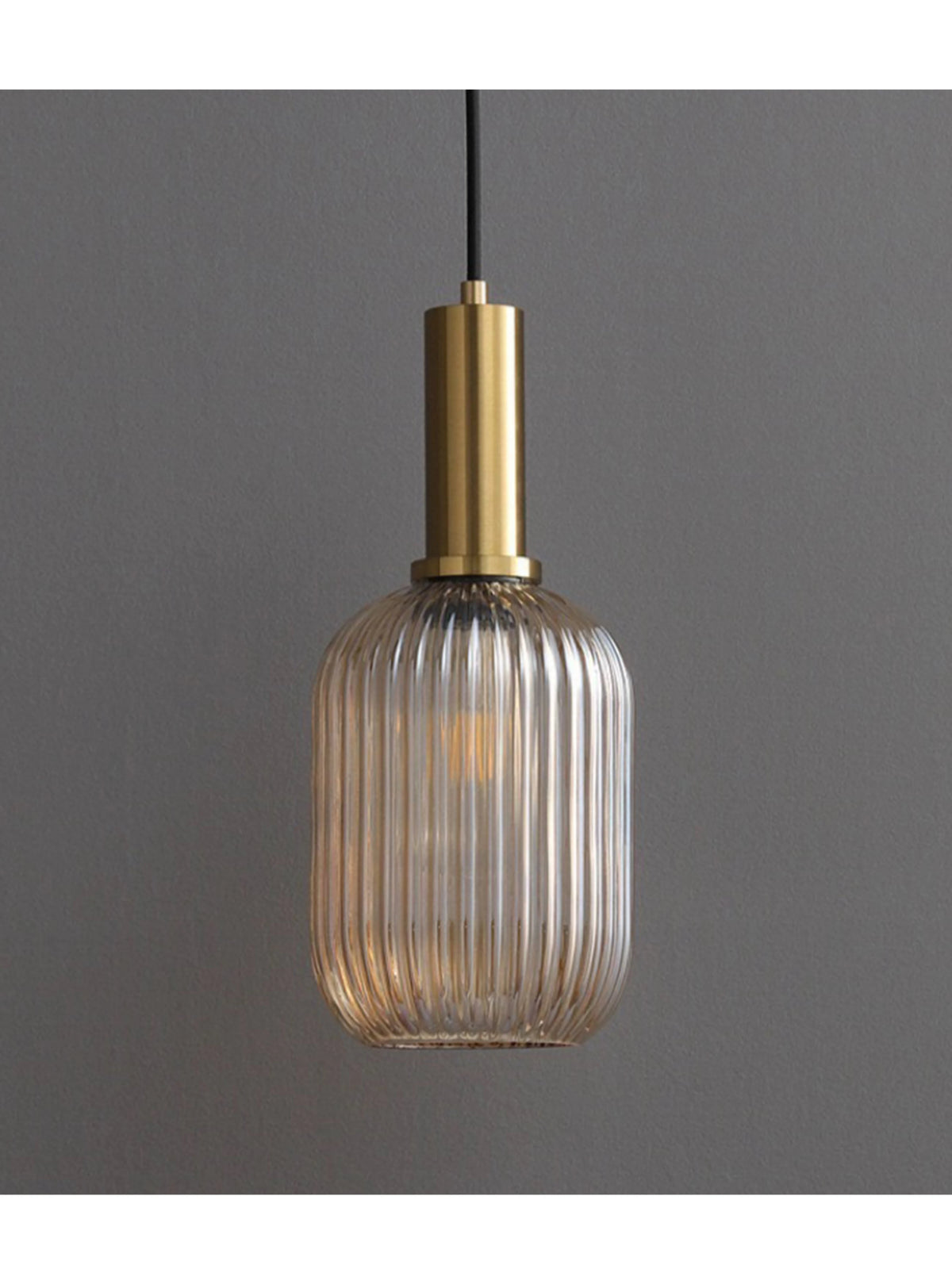 Smoked Glass Pendant
