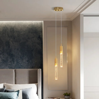 Crystal Rod LED Pendant