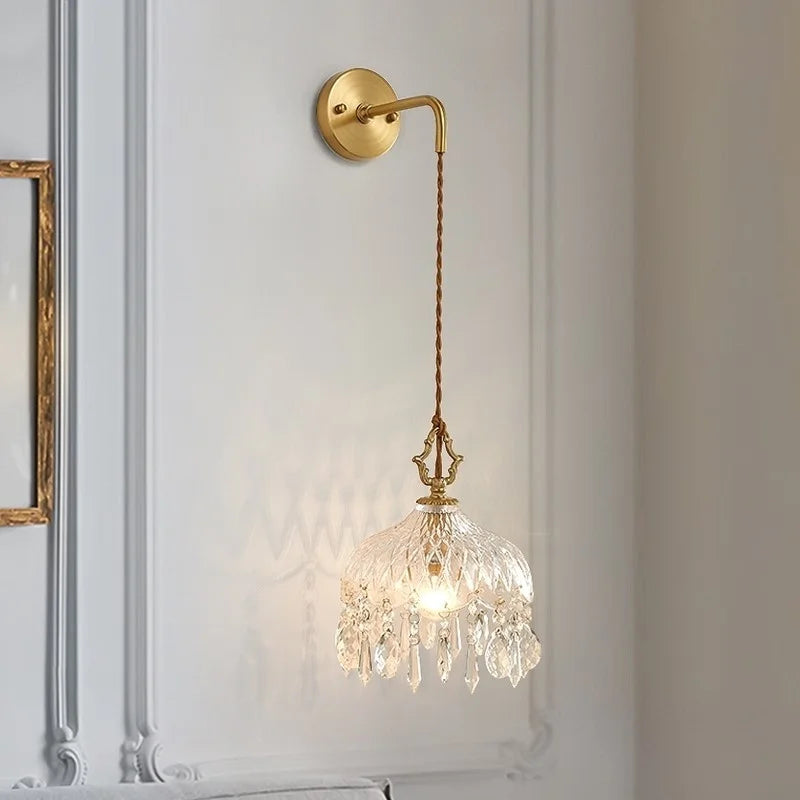LuxCrystal LED Wall Sconce - Elegant Home Illumination