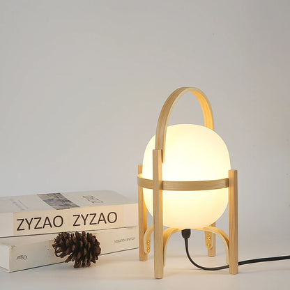 Modern Wood LED Table Lamp - Simple & Stylish