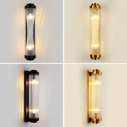 GlowWave Modern Crystal Wall Sconce