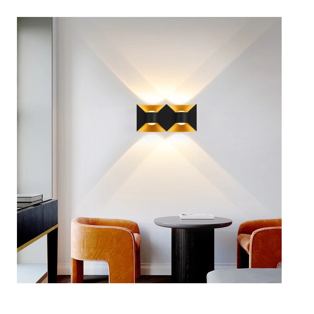 AluGlow Waterproof LED Porch Wall Sconce