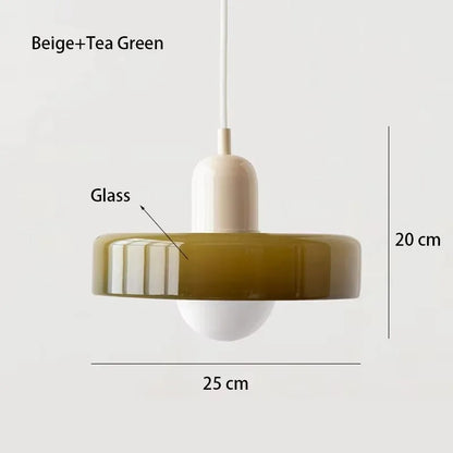 Nordic Retro Glass Pendant