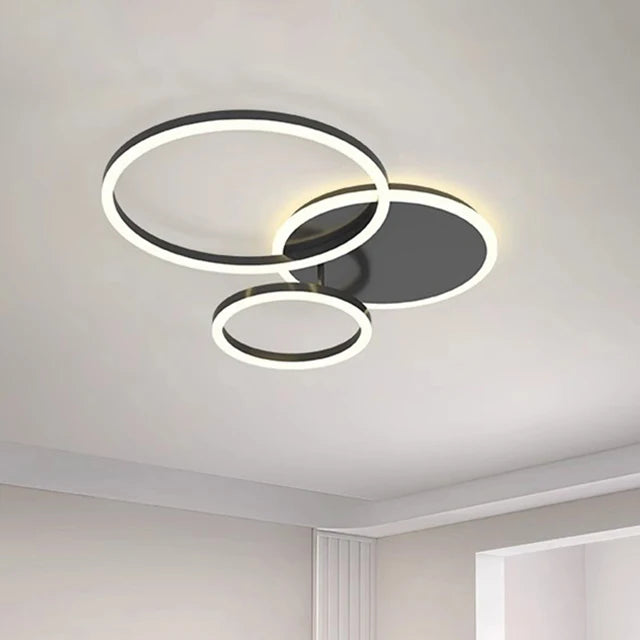 CircleGlow LED Chandelier - Modern Home Lighting