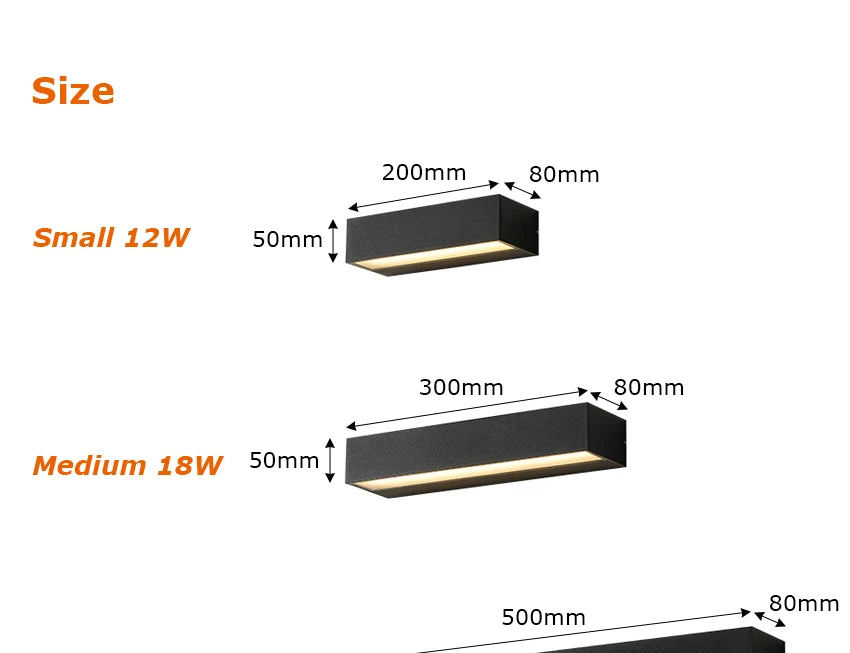 Outdoor LED Wall Lamp - Illuminating Elegance