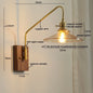 Copper Glow LED Wall Sconce - Modern Home Elegance