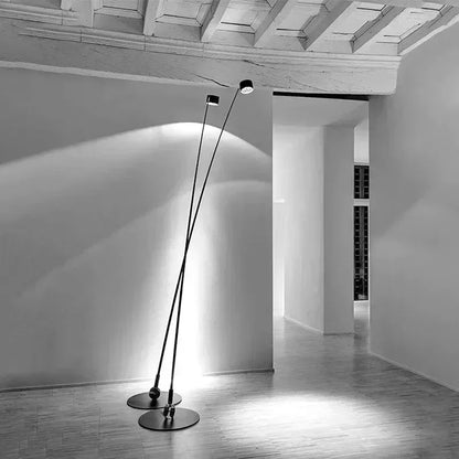 Long-Arm LED Arc Floor Lamp, 160–260 cm Reach