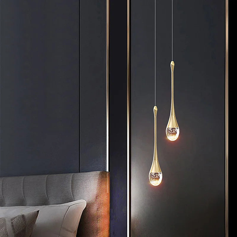 Crystal Rod LED Pendant