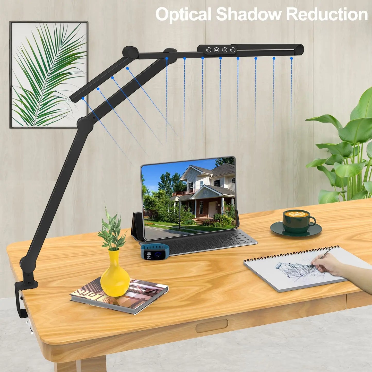 BrightClamp Architect LED Desk Lamp