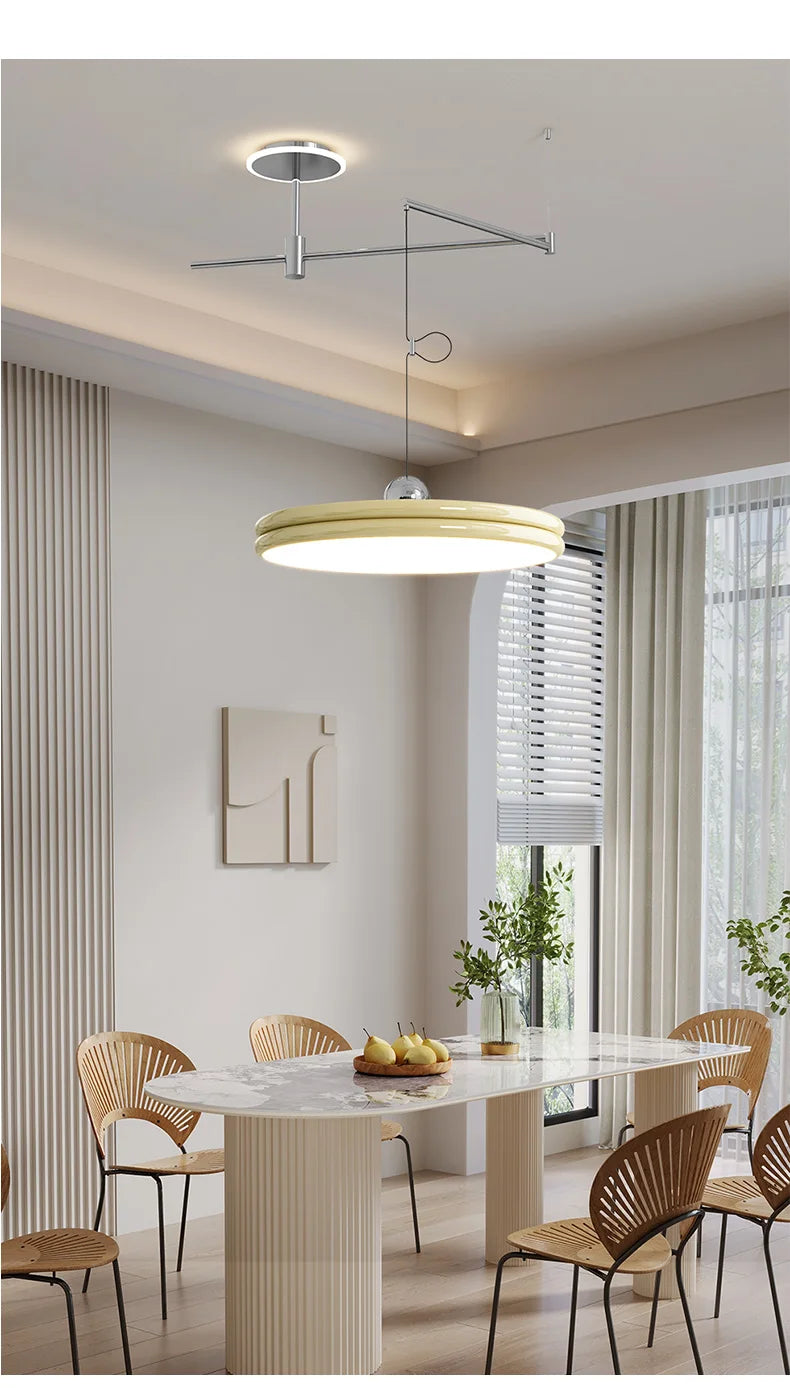 EyeCare Round Rotatable Dining Glam Light