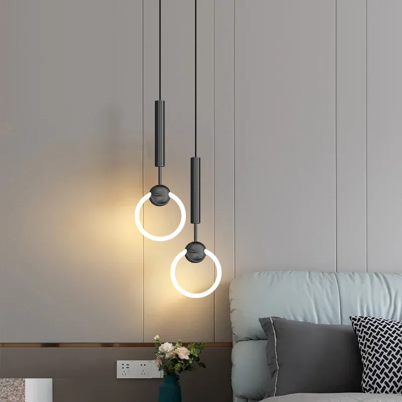 LuxeGlow LED Pendant - Modern Chandelier Elegance