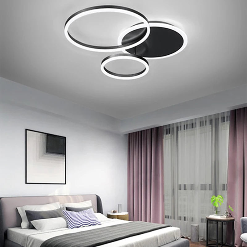 CircleGlow LED Chandelier - Modern Home Lighting