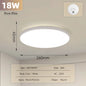 LED Ceiling Lamp 220V Ultra Thin Ceiling Lighting Fixture