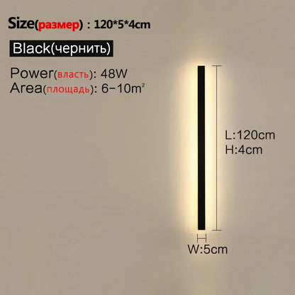 Nordic Waterproof LED Wall Sconce - Patio Light