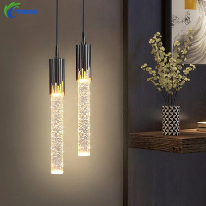 Crystal Rod LED Pendant