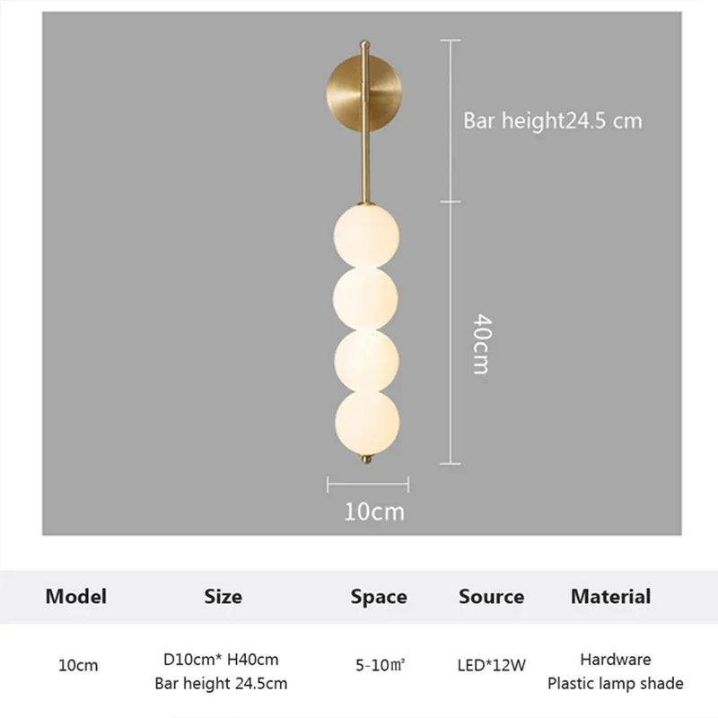 GourdGlow LED Wall Sconce - Ambient Decor Light