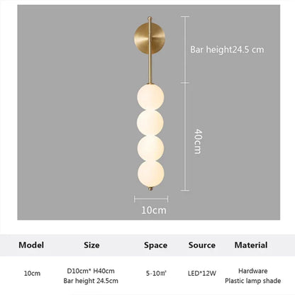 GourdGlow LED Wall Sconce - Ambient Decor Light