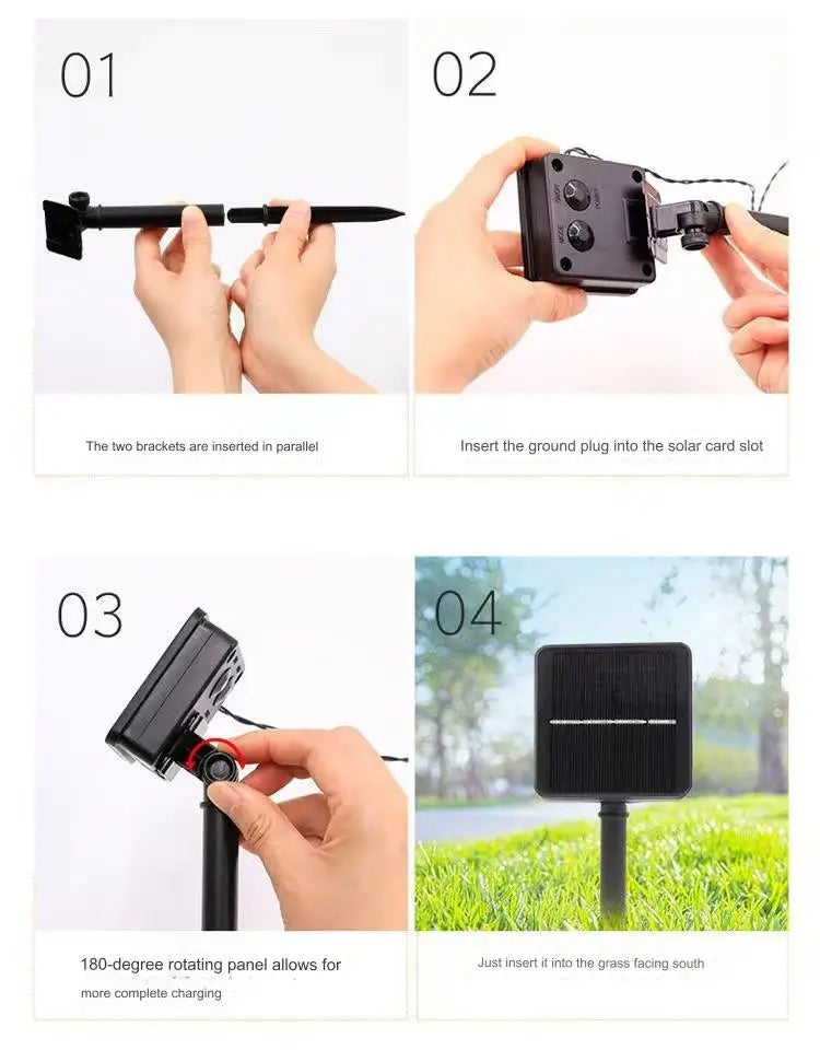 Sunset Glow Solar Lights