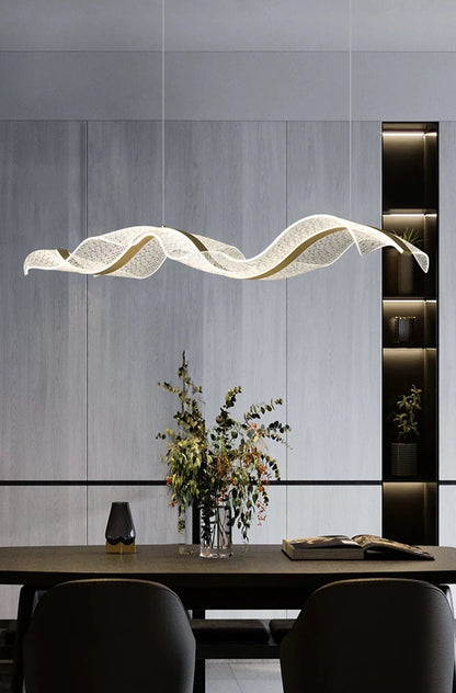 ChicGlow Pendant: Modern LED Chandelier