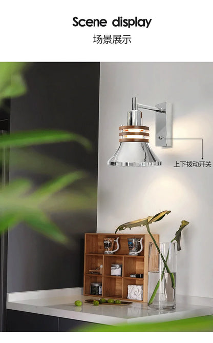 Rotating Wood Sconces