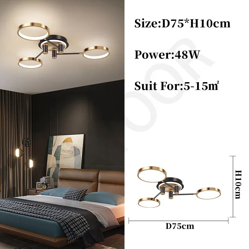 Nordic Luxe LED Pendant Light Fixture