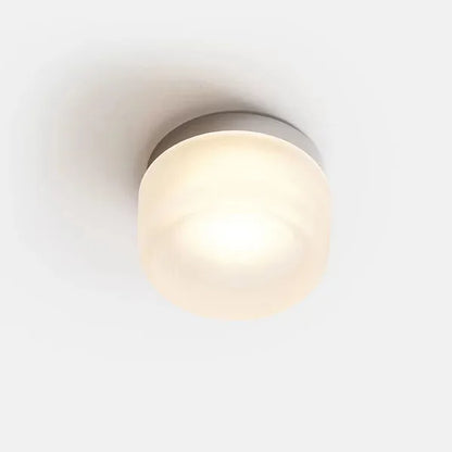 Round Glass LED Wall Sconce