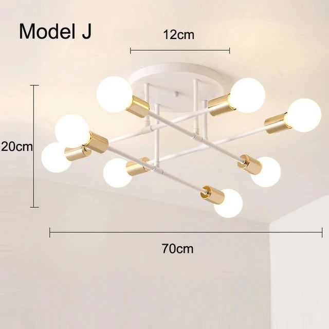 Nordic Iron Pendant Light