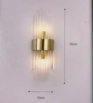 Crystal Up Down Sconce