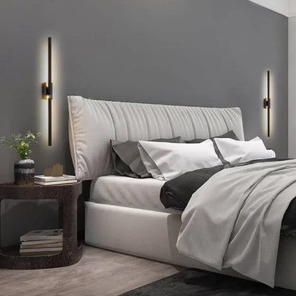 Black Nordic LED Sconce