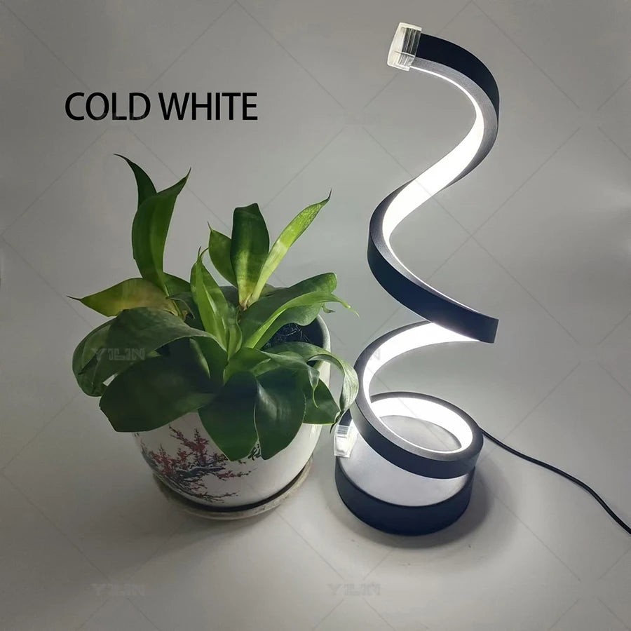 SpiralLED Desk Lamp