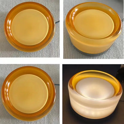 Round Glass LED Wall Sconce