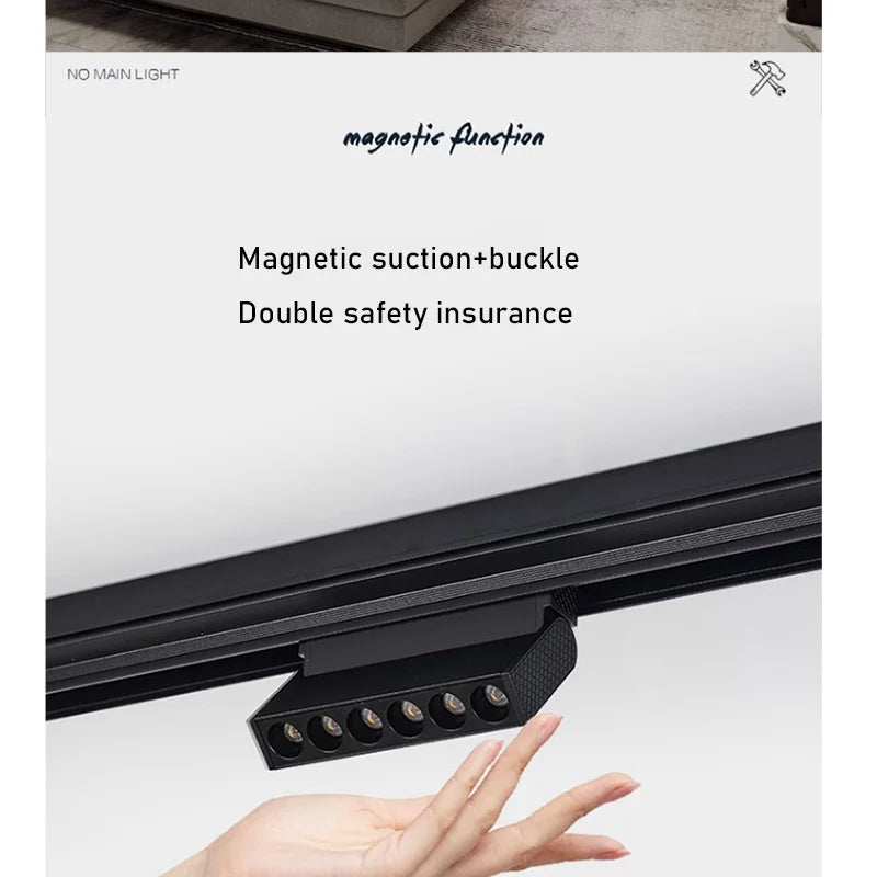 MagnaGlow Ceiling Track Light System