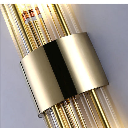 Crystal Bedside Wall Lamp
