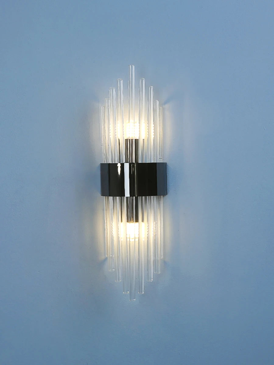 Crystal Up Down Sconce