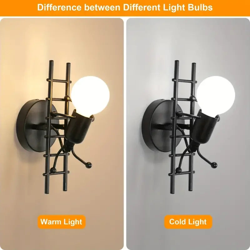 ClimbBright: Modern Wall Sconce for Creative Spaces