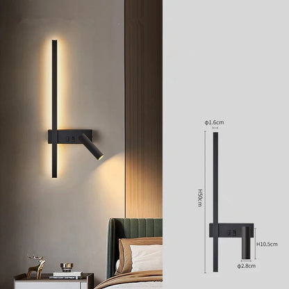 Nordic Bedside Wall Lamp