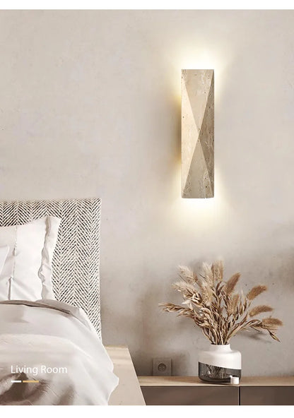 Natural Stone LED Wall Lamp