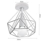 Retro Loft LED Ceiling Lamp - Vintage Charm