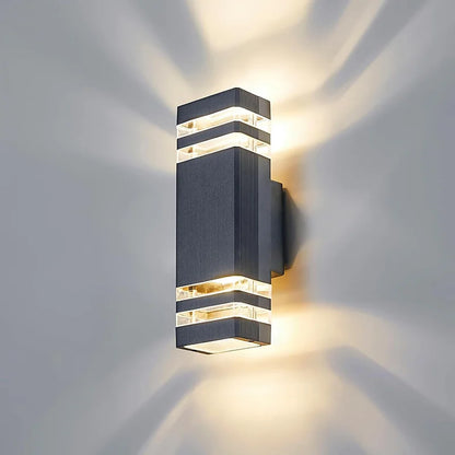 BrightGuard E27 LED Wall Sconce - Waterproof Design