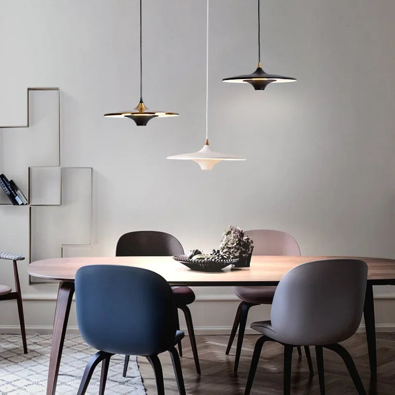 Iron Nordic LED chandelier