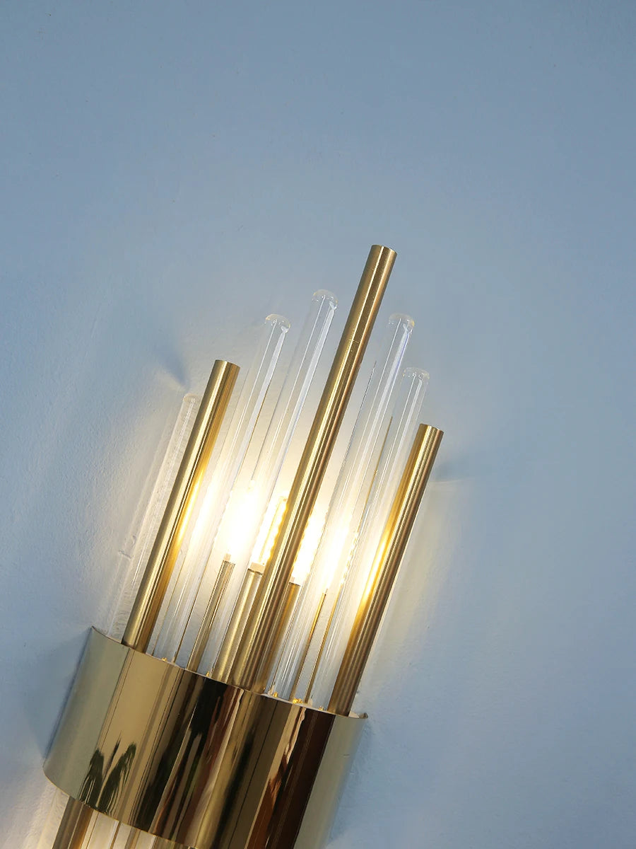 Crystal Up Down Sconce