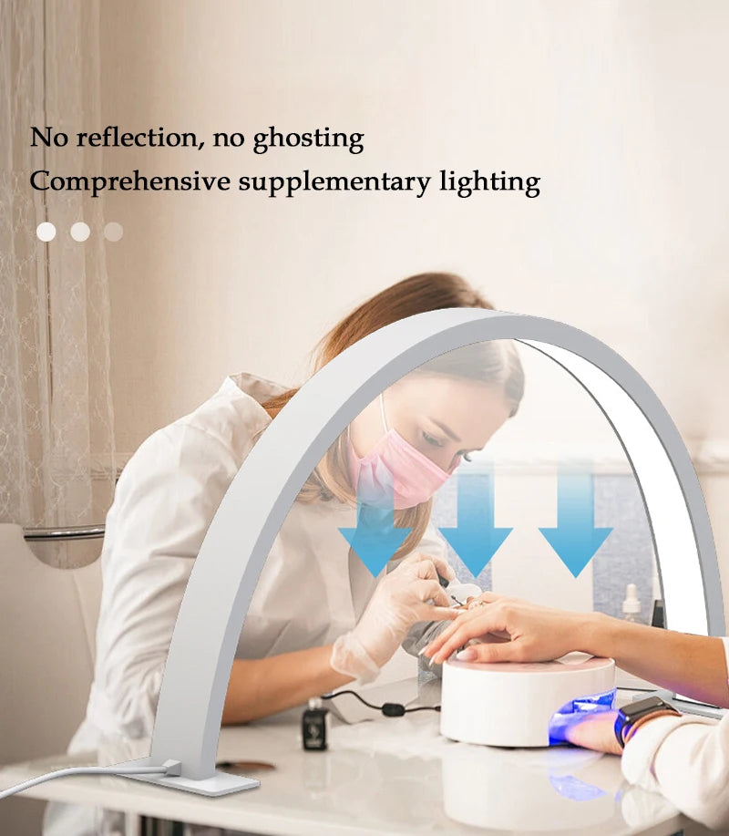 U-Shaped Beauty Lamp