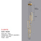 LuminaSphere: Modern LED Chandelier Pendant Light