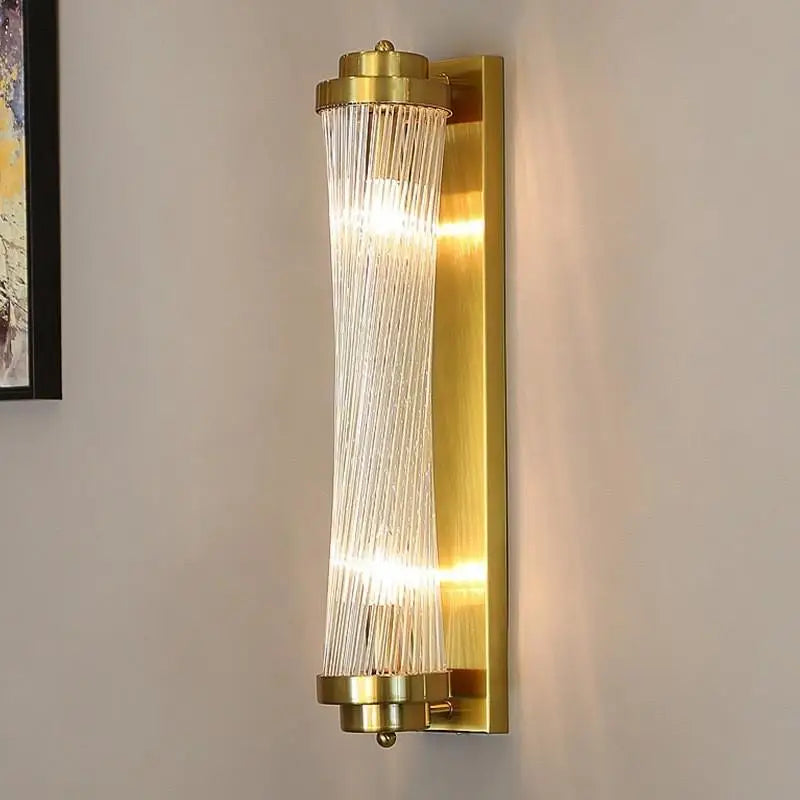 GlowWave Modern Crystal Wall Sconce