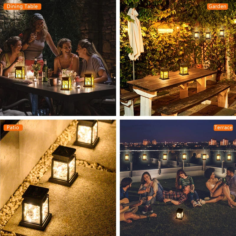 Terraza Lanterns: Solar Outdoor Lighting