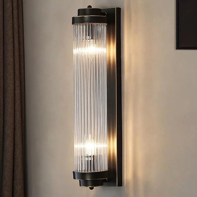 GlowWave Modern Crystal Wall Sconce